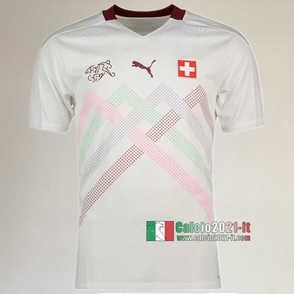 Retro Seconda Maglia Nuove Del Svizzera UEFA Euro 2020 Personalizzazione