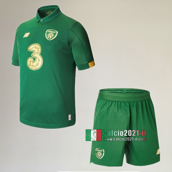 Classiche Prima Maglia Nuova Del Irlanda Bambino 2020/2021 Personalizzate