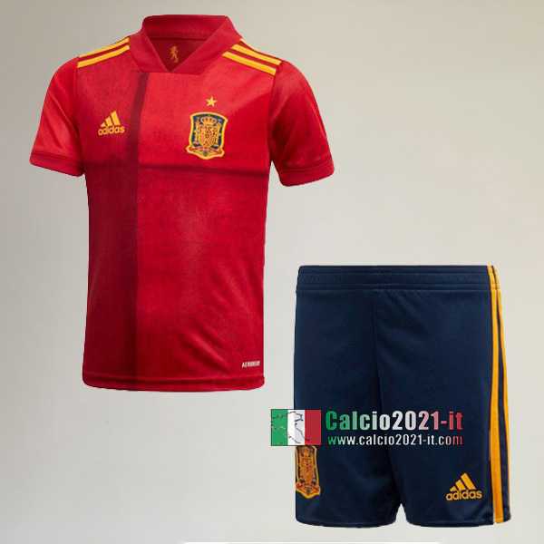 A++ Qualità Prima Maglia Nuova Del Spagna Bambino UEFA Euro 2020 Personalizzati