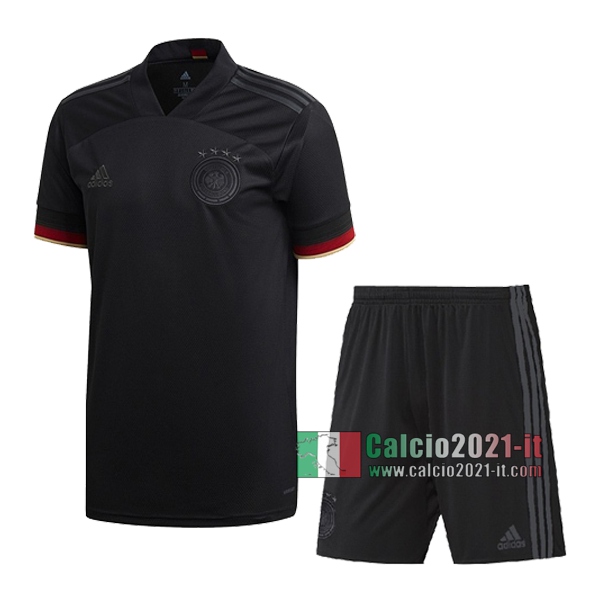 Calcio2021-It: La Nuova Seconda Maglia Germania Bambino Europei 2020 Personalizzata Replica Online