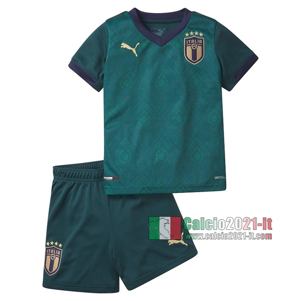 Calcio2021-It: La Nuove Terza Maglia Italia Bambino Europei 2020 Personalizzabili Replica Online