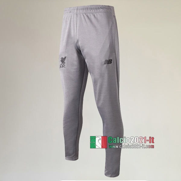 Nuove A++ Qualità Pantaloni Tuta Liverpool Grigia 2019/2020