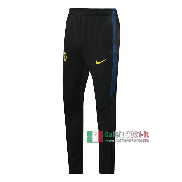 Calcio2021-It: Nuova Pantaloni Sportivi Inter Milan Nera 2020 2021 Comprare Online