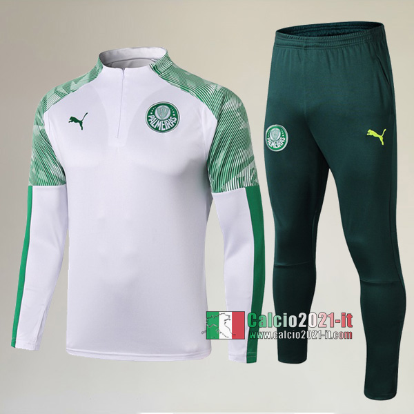 A++ Qualità: Nuova Del Tuta Palmeiras + Pantaloni Bianca 2019/2020