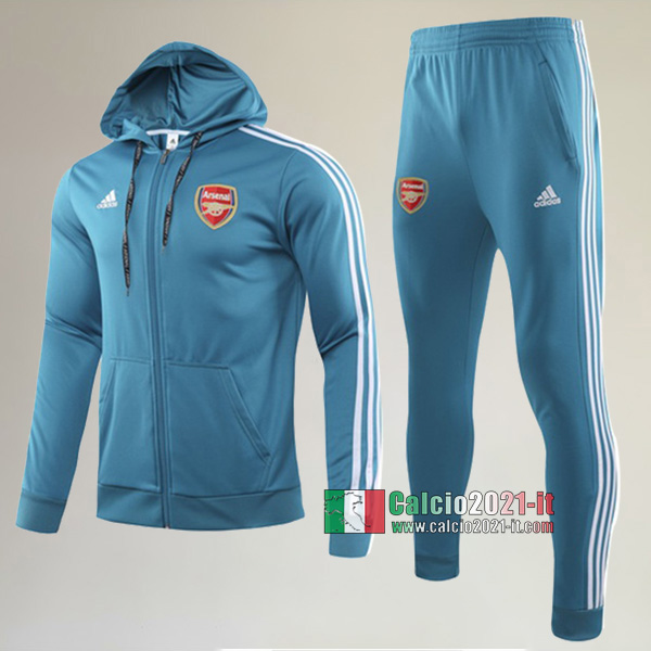 AAA Qualità: Nuove Del Tuta Arsenal FC + Pantaloni Azzurra 2019 2020