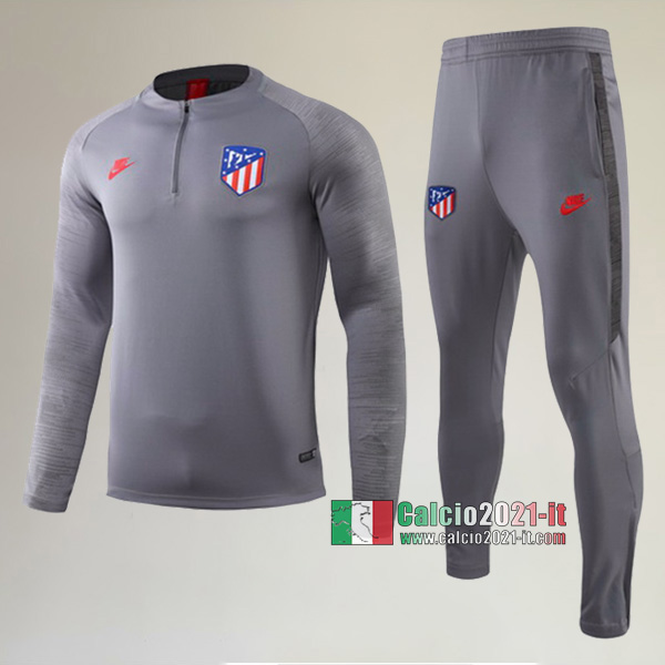 A++ Qualità: Nuova Del Tuta Atletico Madrid + Pantaloni Grigia 2019-2020