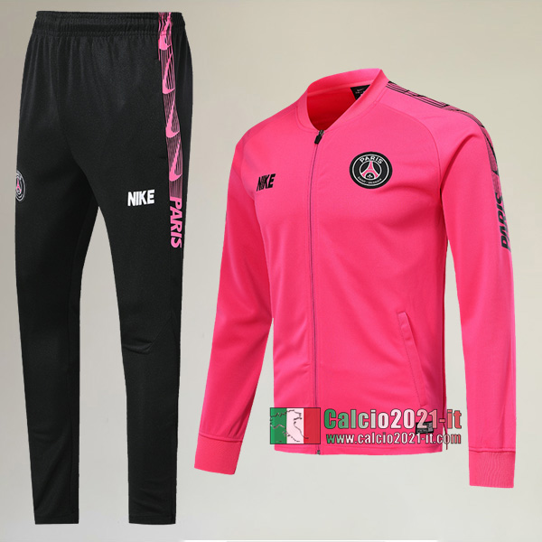 AAA Qualità: Full-Zip Giacca Nuove Del Tuta PSG Paris Saint Germain + Pantaloni Rosa 2019-2020