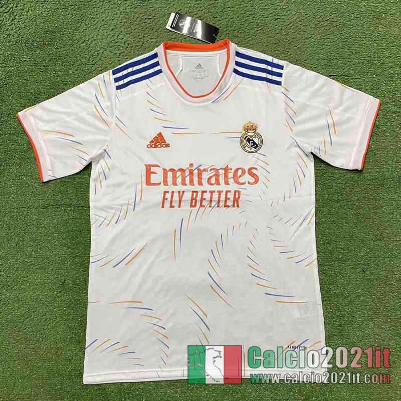 Maglia Calcio Prima du Real Madrid Versione Trapelata 2021 2022