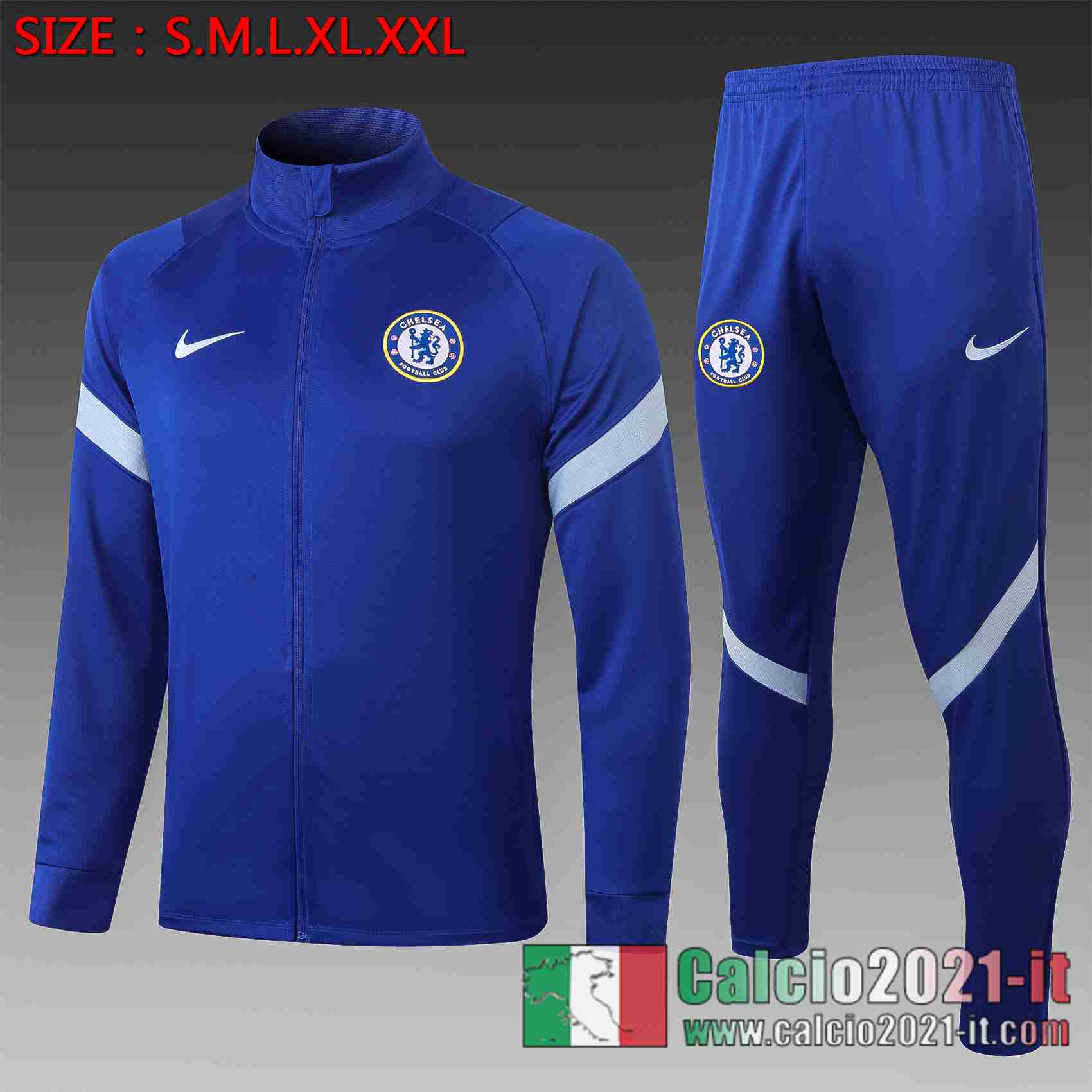 Chelsea Giacca Calcio Blu scuro 2020 2021 A371