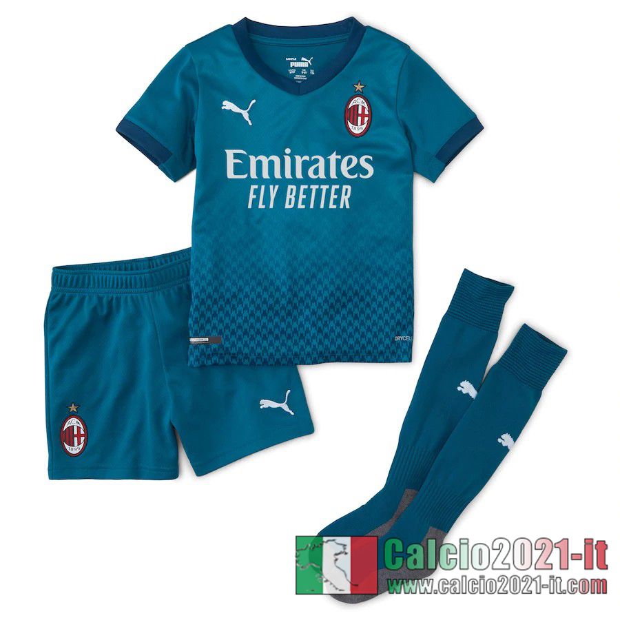 AC Milan Maglia Calcio Terza Bambino 2020-21