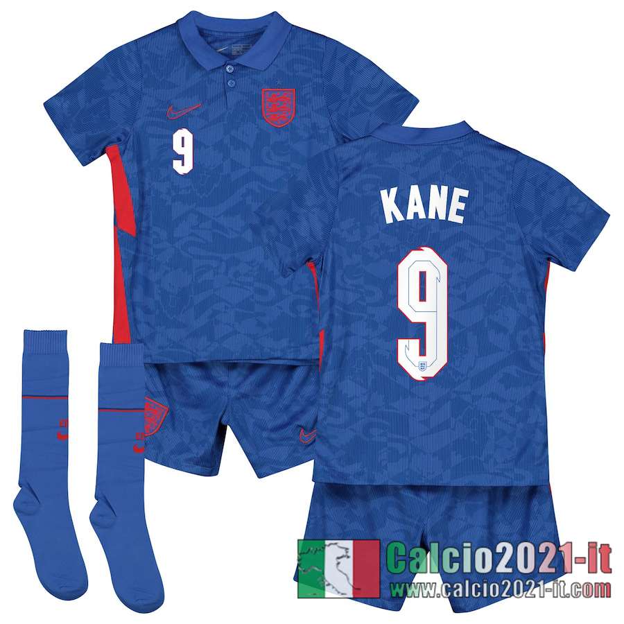 Inghilterra Maglia Calcio Kane #9 Seconda Bambino 2020-21