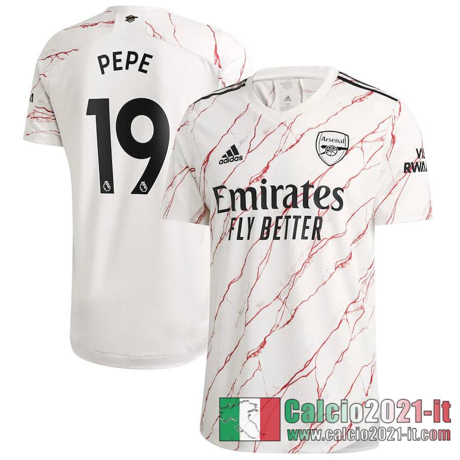 Arsenal Maglia Calcio Pepe #19 Seconda 2020-21