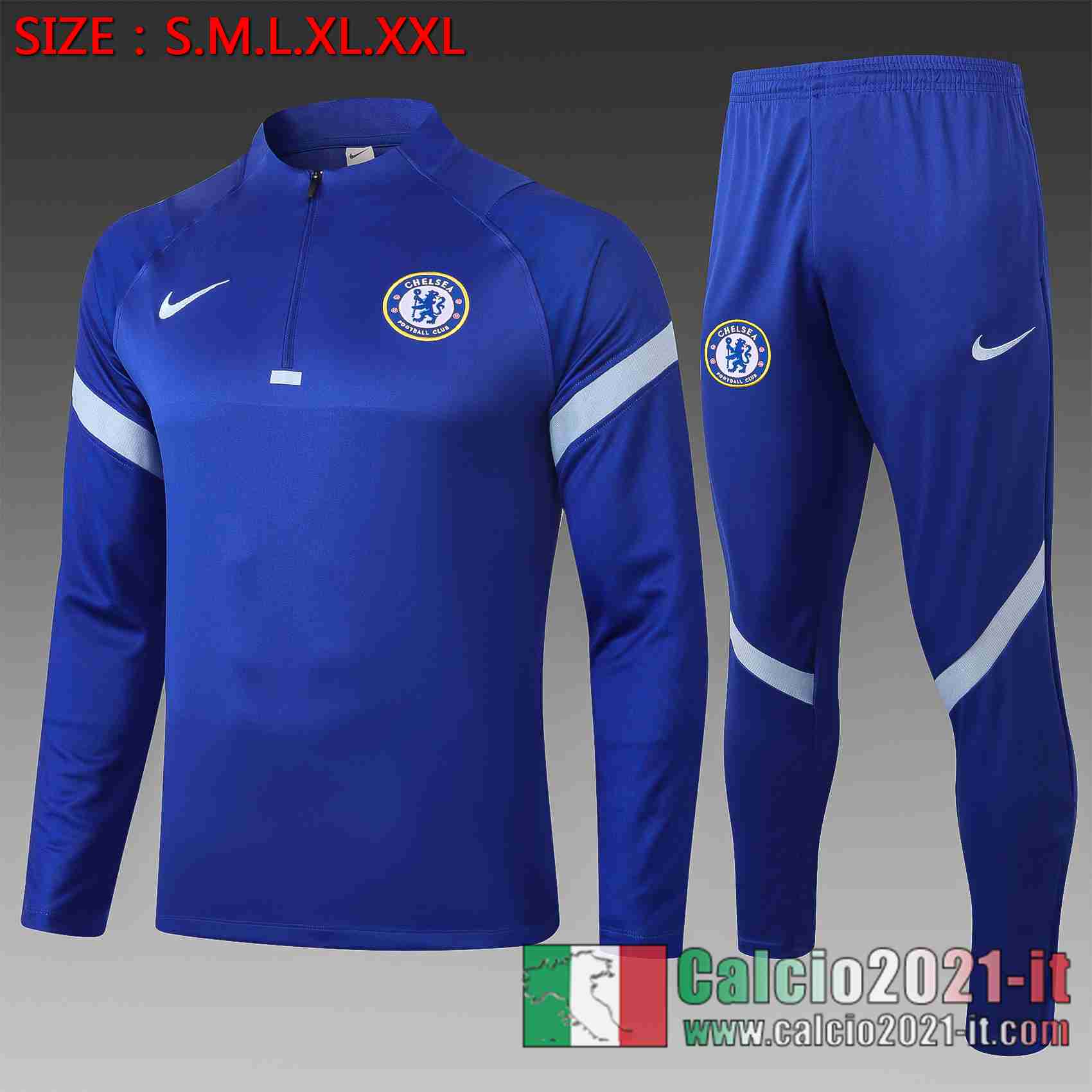 Chelsea Tuta Calcio Blu scuro 2020 2021 B416