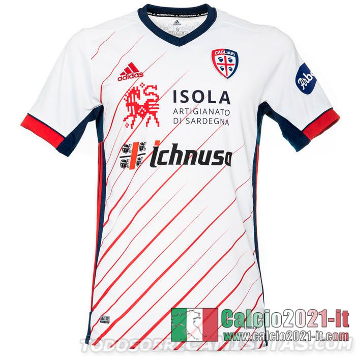 Cagliari Calcio Maglia Calcio Seconda 2020-21