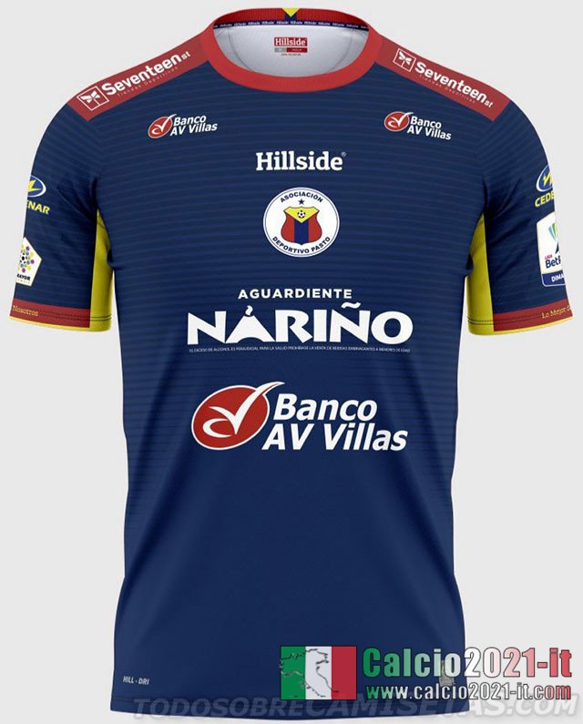 Deportivo Pasto Maglia Calcio Seconda 2020