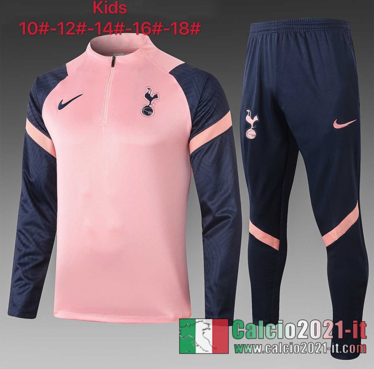 Tottenham Hotspur Tuta Calcio Bambino Rosa 2020 2021 E491