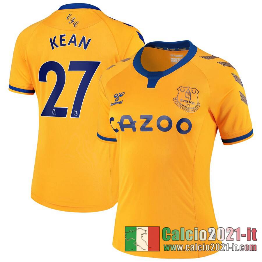 Everton Maglia Calcio Kean #27 Seconda Donna 2020-21