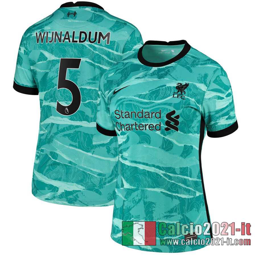 Liverpool Maglia Calcio Wijnaldum #5 Seconda Donna 2020-21