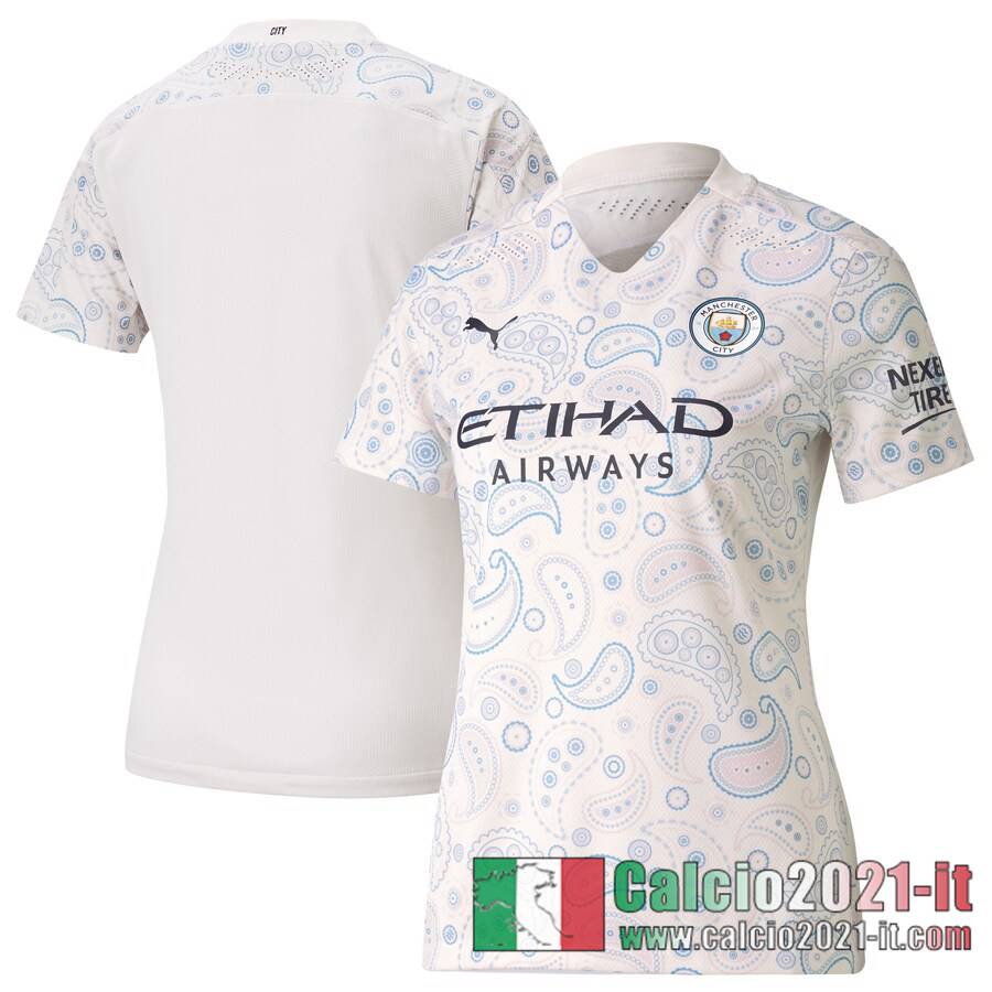 Manchester City Maglia Calcio Terza Donna 2020-21