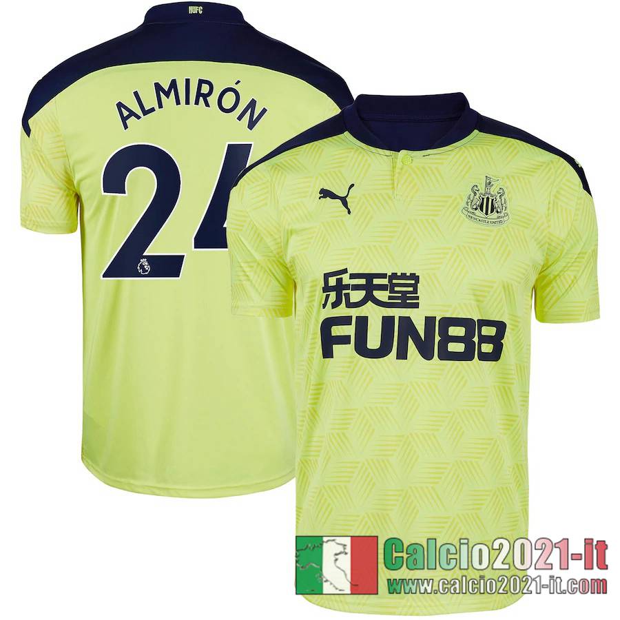 Newcastle United Maglia Calcio Almiron #24 Seconda 2020-21