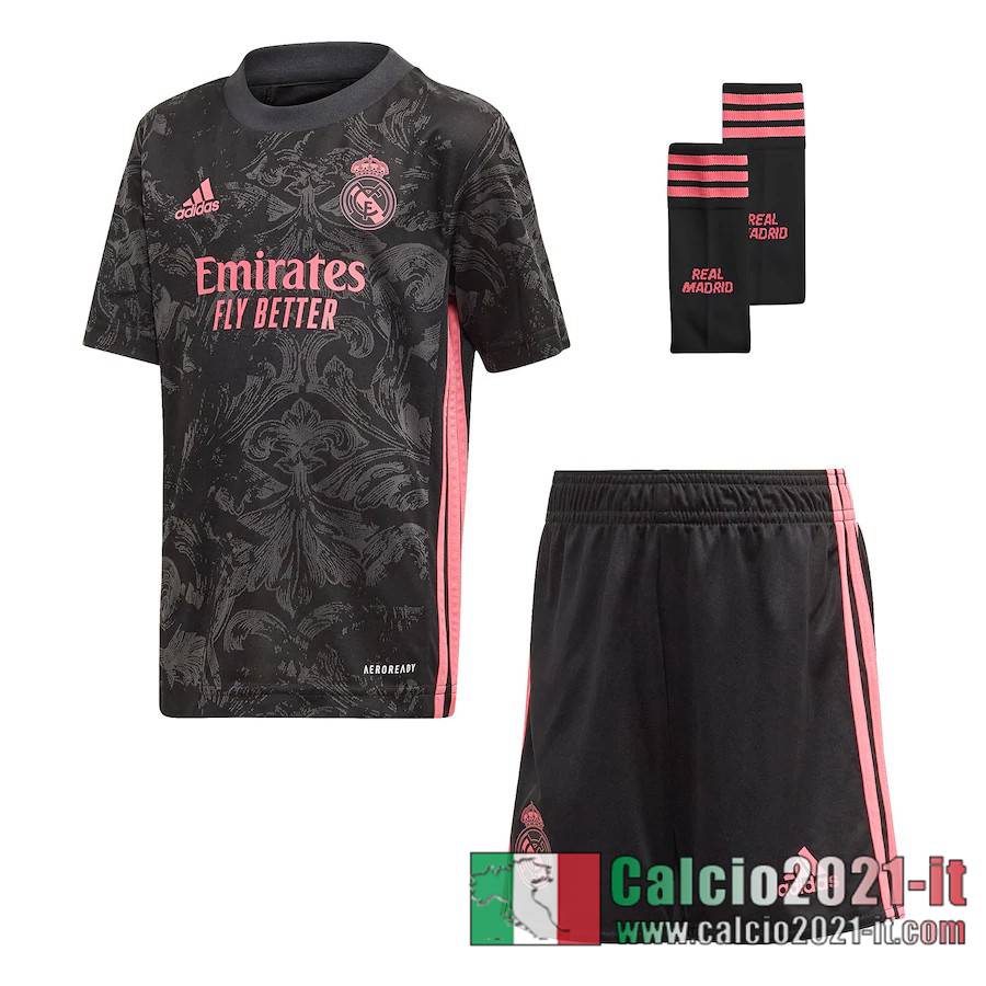 Real Madrid Maglia Calcio Terza Bambino 2020-21