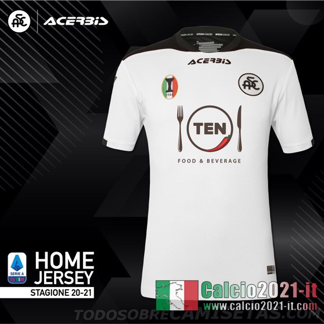 Spezia Calcio Maglia Calcio Prima 2020-21