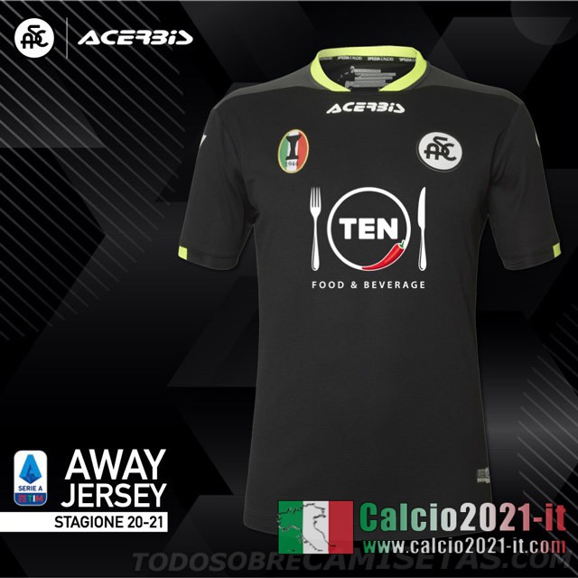 Spezia Calcio Maglia Calcio Seconda 2020-21