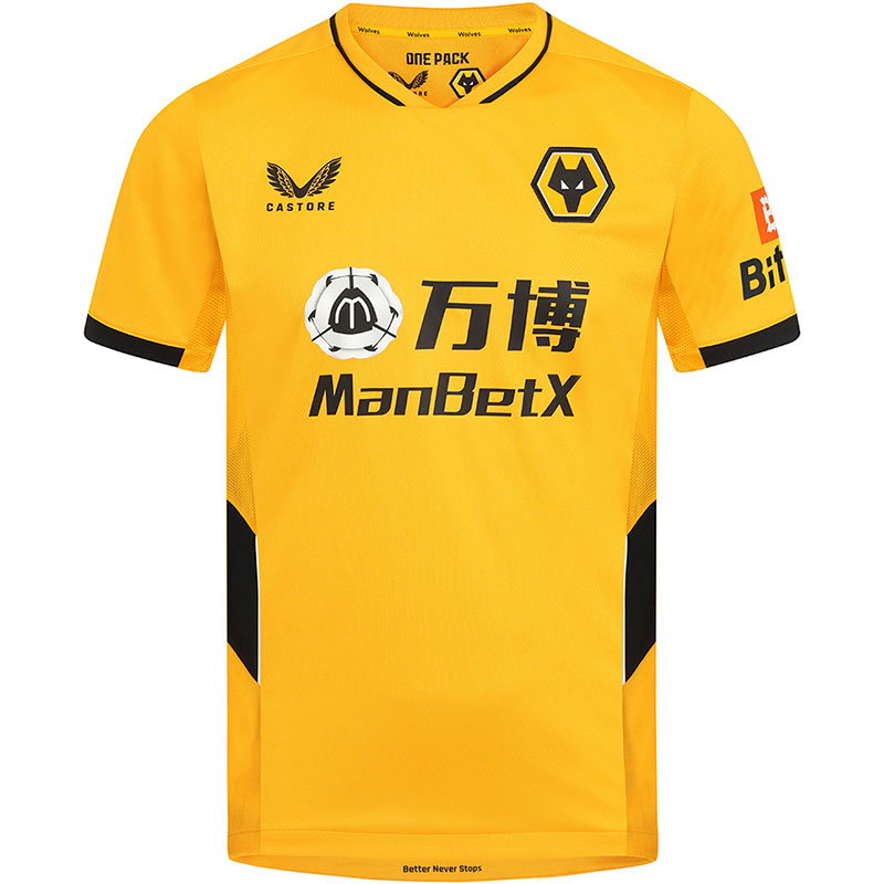 Prima Wolverhampton Wanderers Maglia Calcio 2021 2022