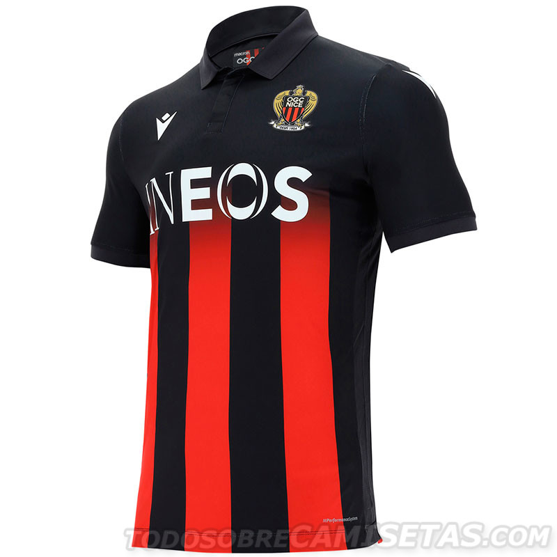 Prima Maglia Calcio Nuove Del Nizza Ogc Uomo 2020 2021 Personalizzata