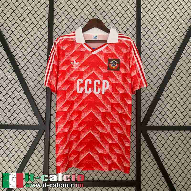 Soviet Union Retro Maglia Calcio Prima Uomo 87 88 FG387