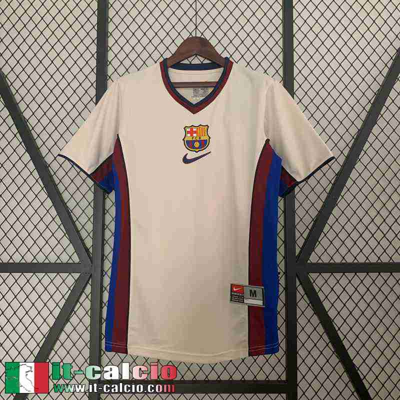 Barcellona Retro Maglia Calcio Seconda Uomo 88 89 FG399