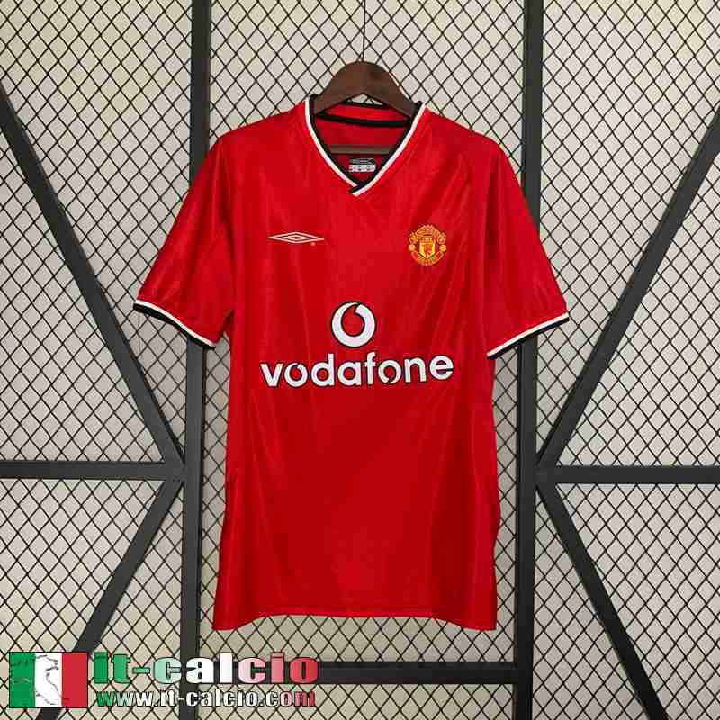 Manchester United Retro Maglia Calcio Prima Uomo 03 04 FG413