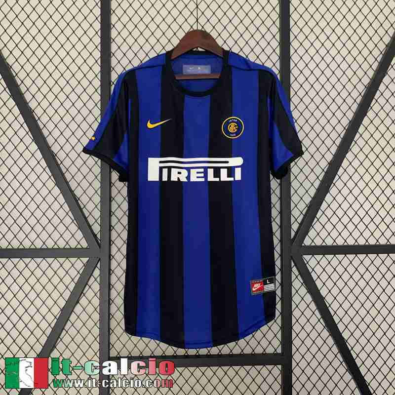 Inter Milan Retro Maglia Calcio Prima Uomo 99 00 FG416