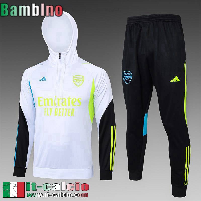 Arsenal KIT: Felpa Sportswear Bambini 2023 2024 C118