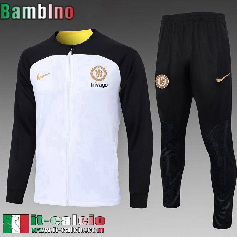 Chelsea KIT: Tute Calcio Bambini 2023 2024 C124