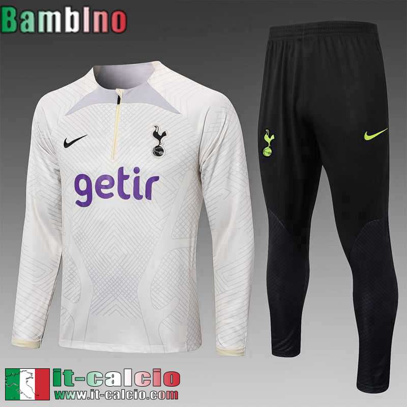 Tottenham KIT: Tute Calcio Bambini 2023 2024 C138