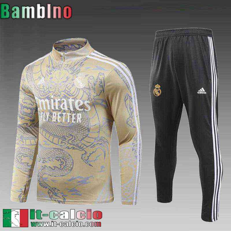 Real Madrid KIT: Tute Calcio Bambini 2023 2024 C146