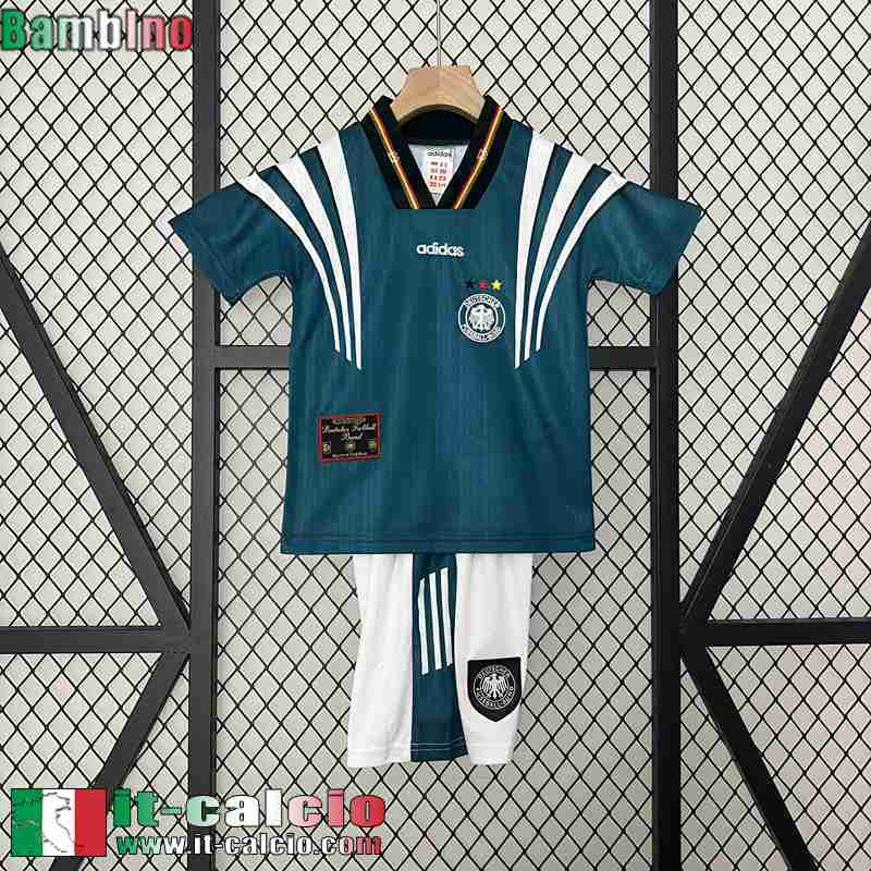 Retro Maglia Calcio Germania Prima Bambini 1996 FG461