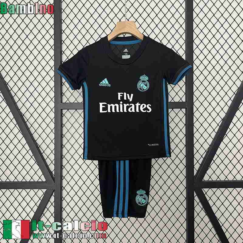 Retro Maglia Calcio Real Madrid Seconda Bambini 17 18 FG464