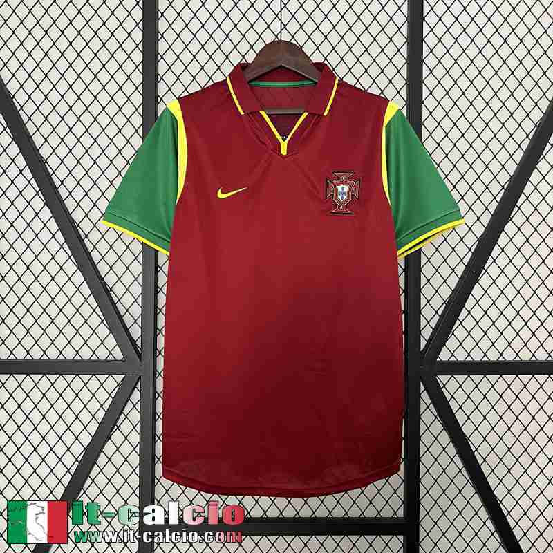 Retro Maglia Calcio Portugal Prima Uomo 1998 FG498