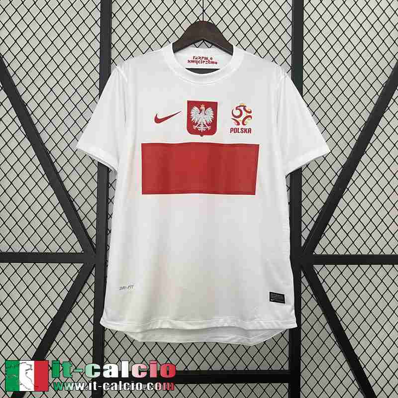 Retro Maglia Calcio Pologne Prima Uomo 2012 FG508