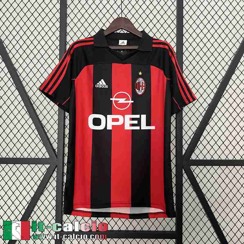 Retro Maglia Calcio AC Milan Prima Uomo 00 02 FG515