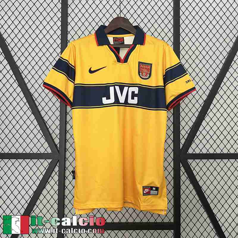 Retro Maglia Calcio Arsenal Seconda Uomo 97 99 FG517