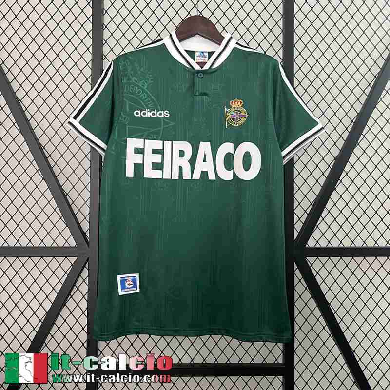 Retro Maglia Calcio Deportivo La Coruna Seconda Uomo 99 00 FG542