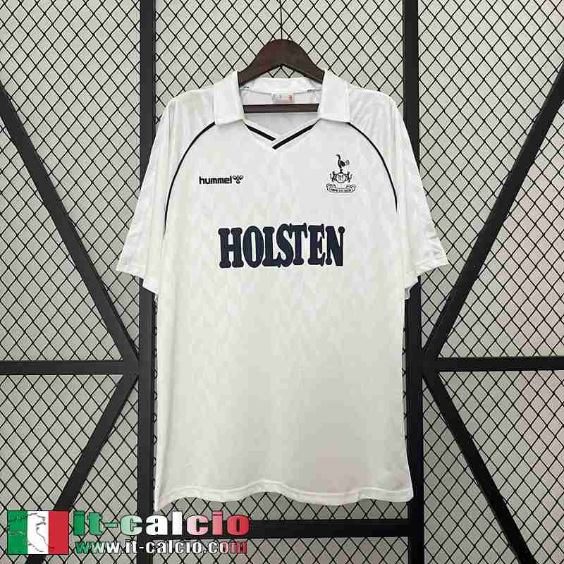 Retro Maglia Calcio Tottenham Prima Uomo 87 89 FG545