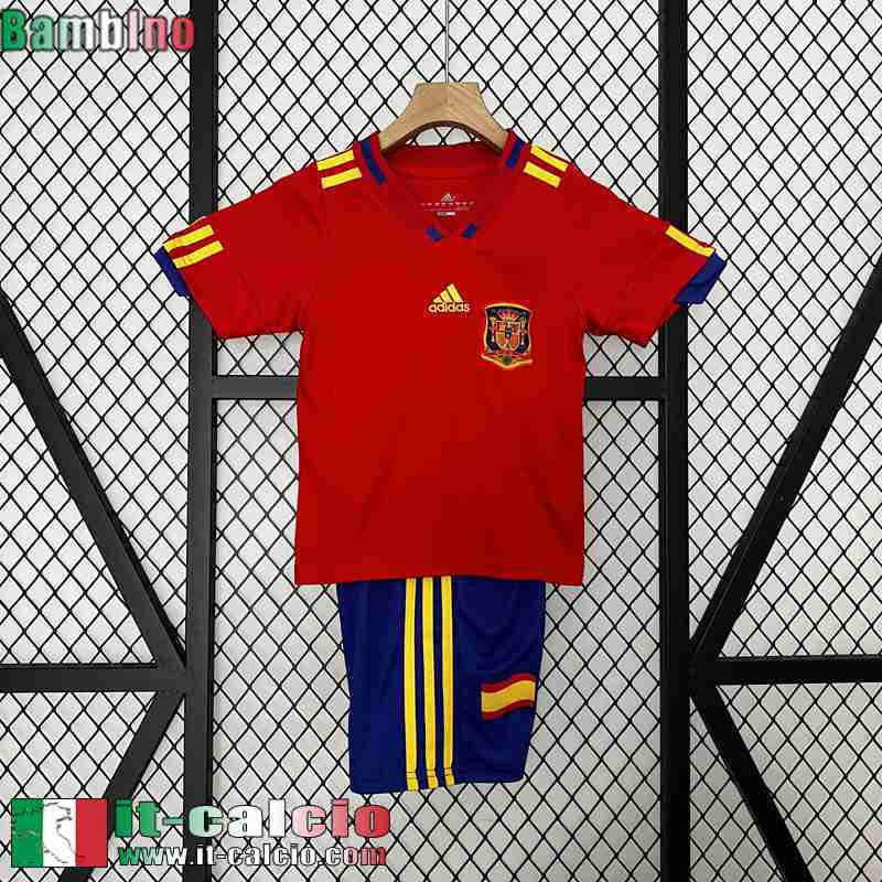 Retro Maglia Calcio Spagna Prima Bambini 2010 FG561