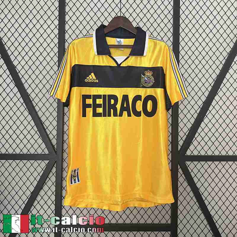 Retro Maglia Calcio Deportivo La Coruna Terza Uomo 99 00 FG568