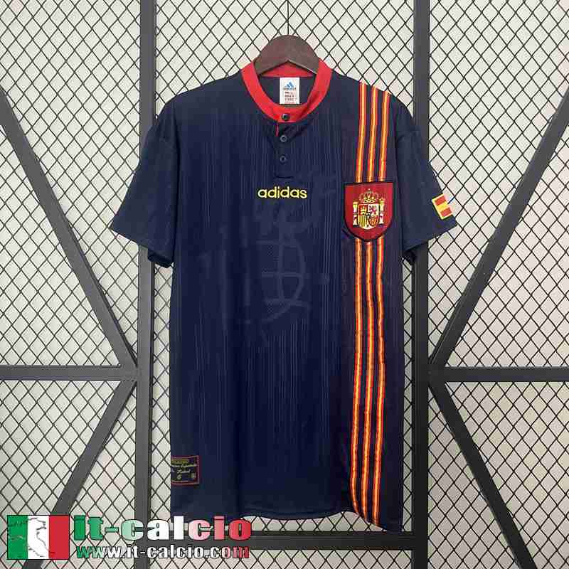 Retro Maglia Calcio Spagna Seconda Uomo 1996 FG570