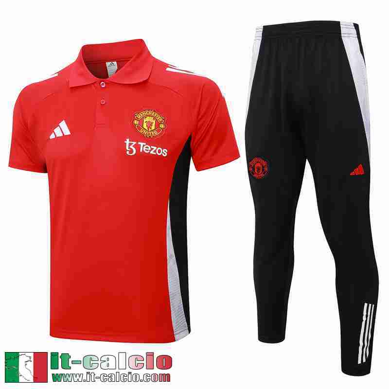 Polo Shirts Manchester United Uomo 24 25 E108