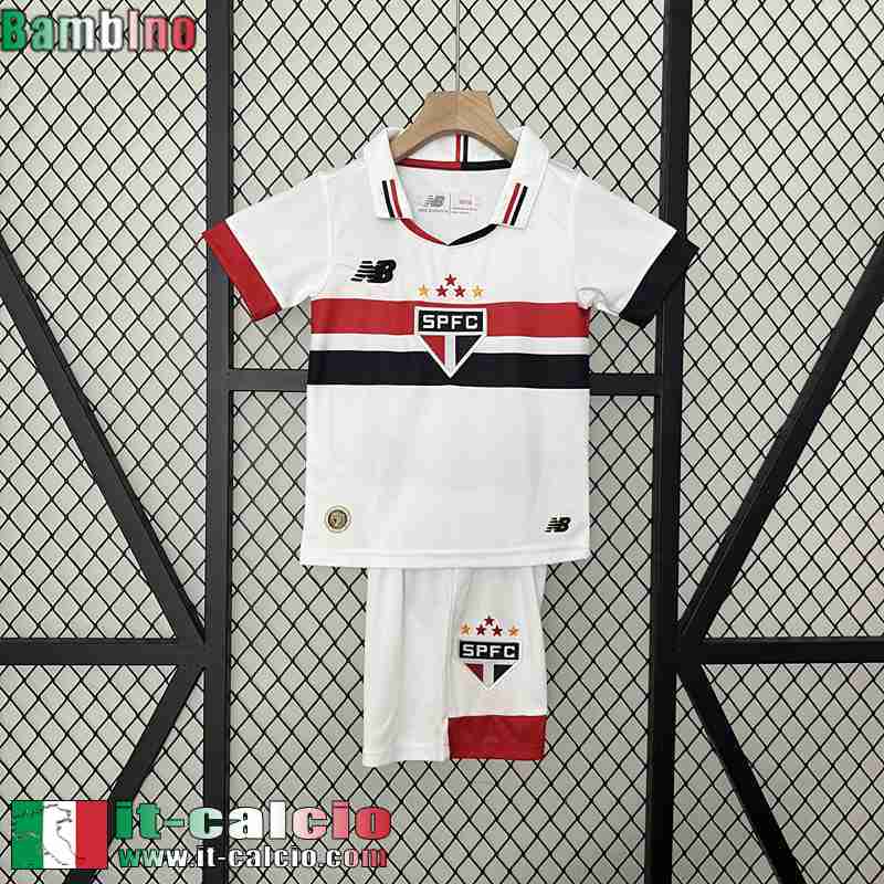 Maglia Calcio Sao Paulo Prima Bambini 24 25